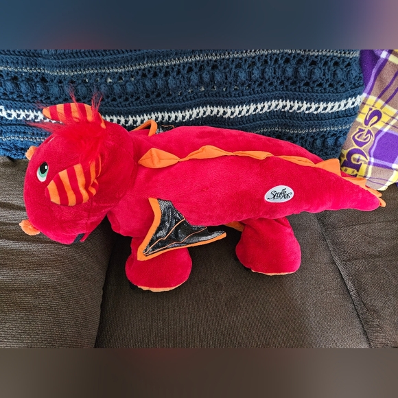 Stuffies Blaze The Dragon 30 Inch Stuffie - Picture 2 of 3